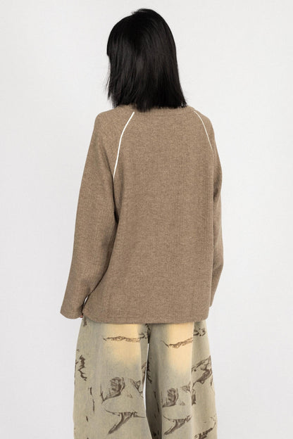 American Vintage Black Long Sleeve Top