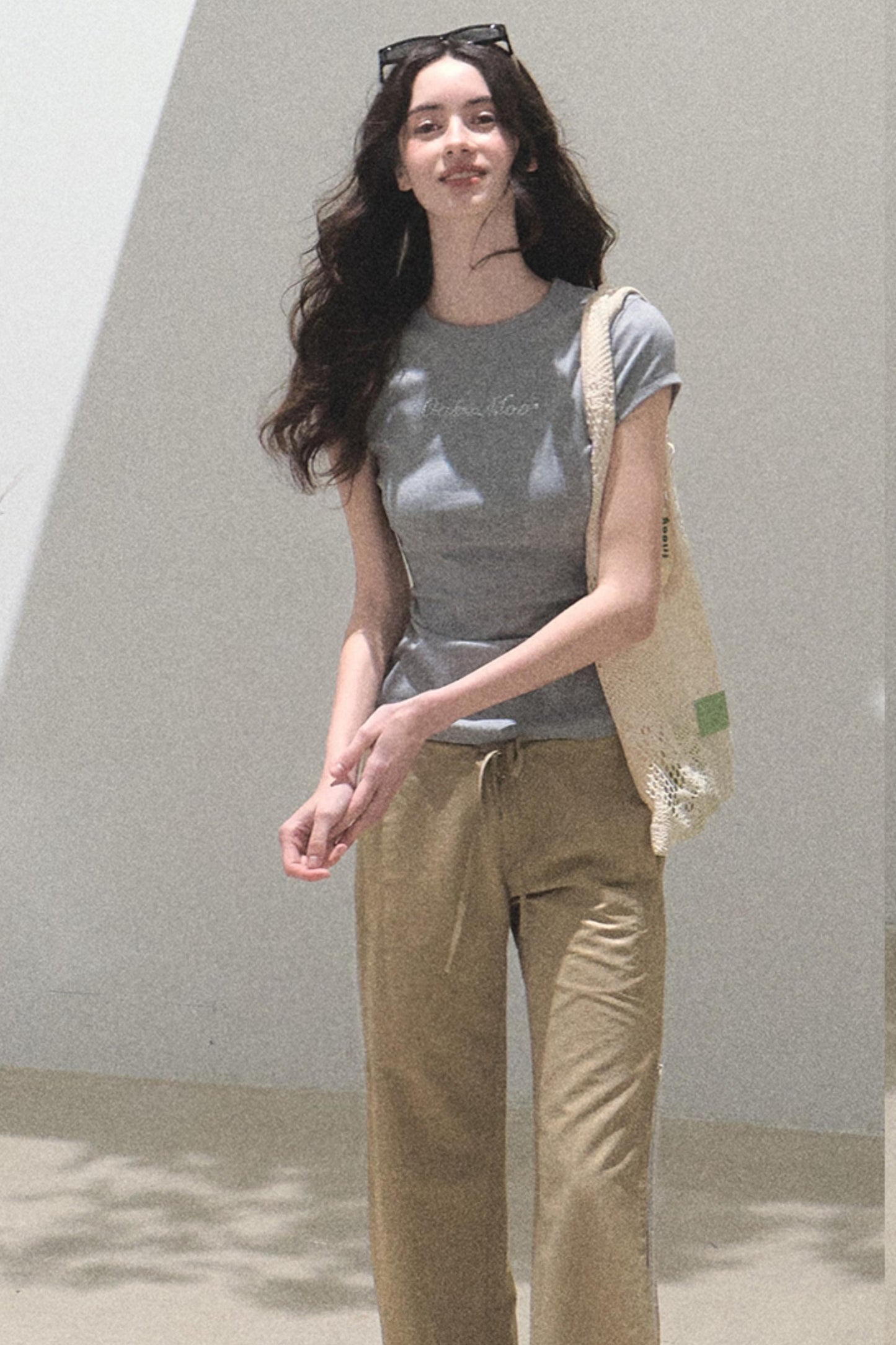 Copper Lace Wide Leg Pants