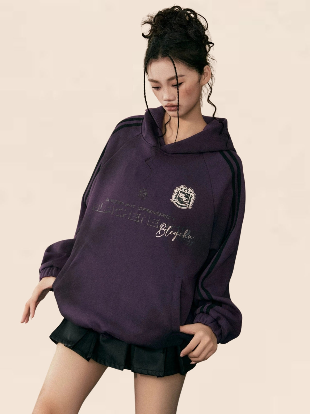 Long-sleeved Hoodie Casual Sweatshirt