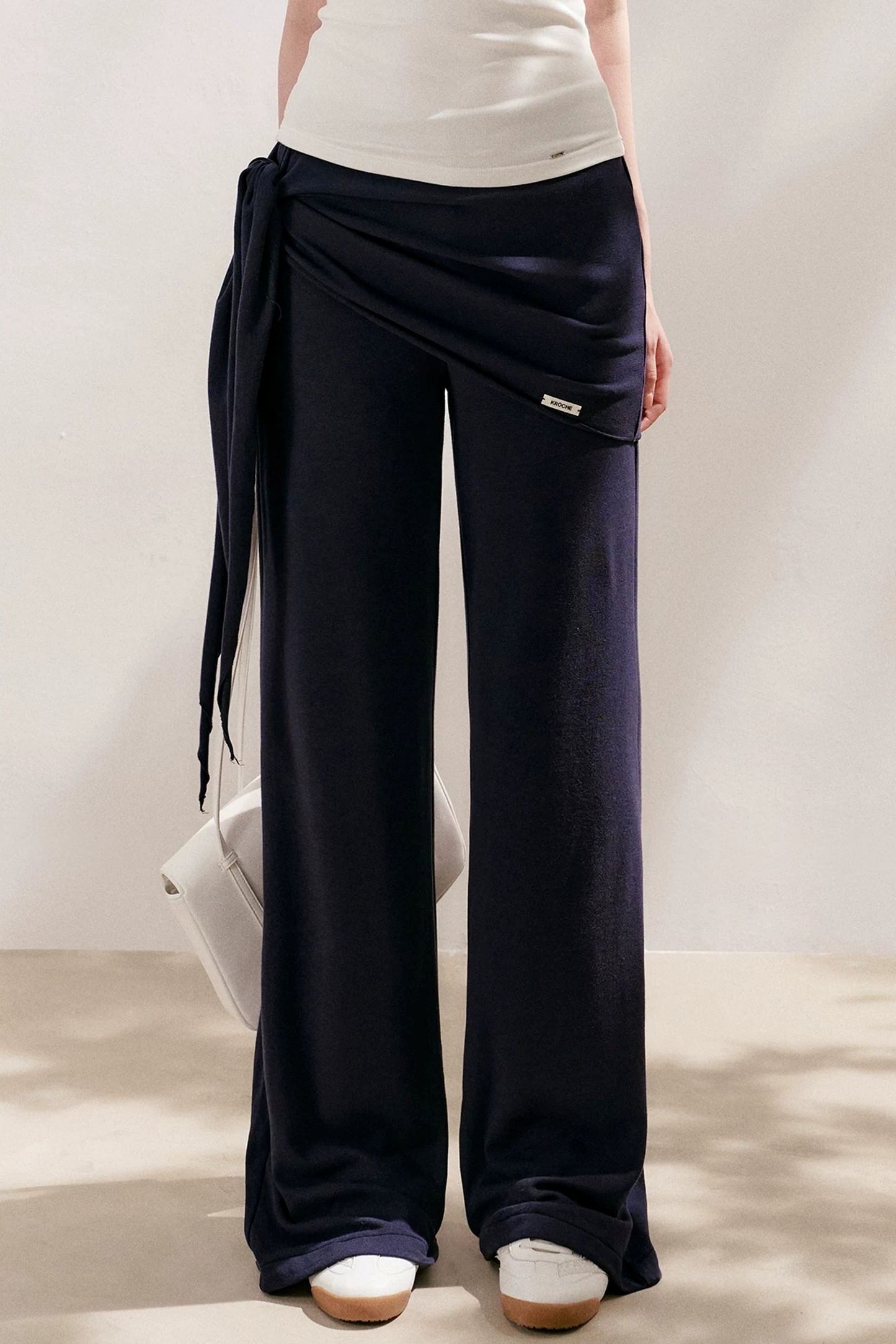 Sportique Wrap Flared Pants