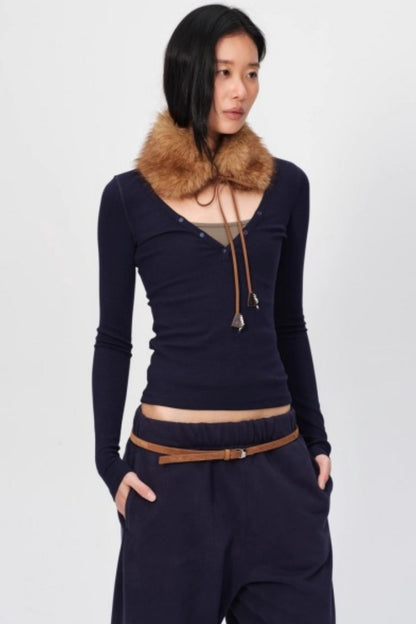 Retro Elegant Fur Scarf