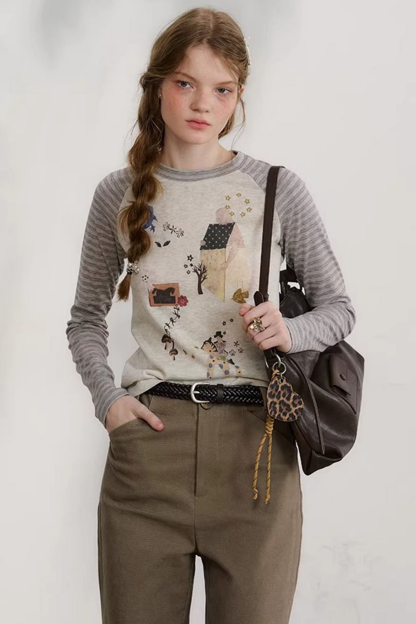 Sleepy Spring Retro Blouse