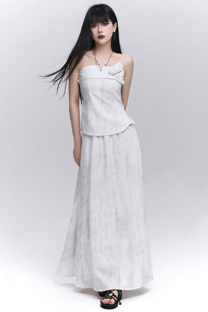 Artistic Summer Skirt Top Set-Up