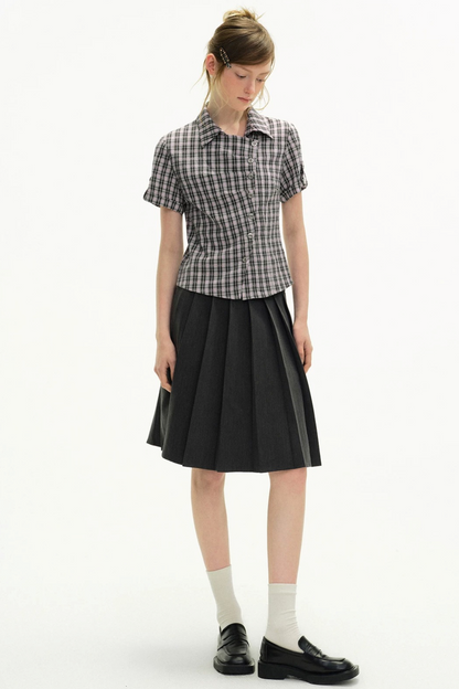 Holiday Reverie Pleated Dress