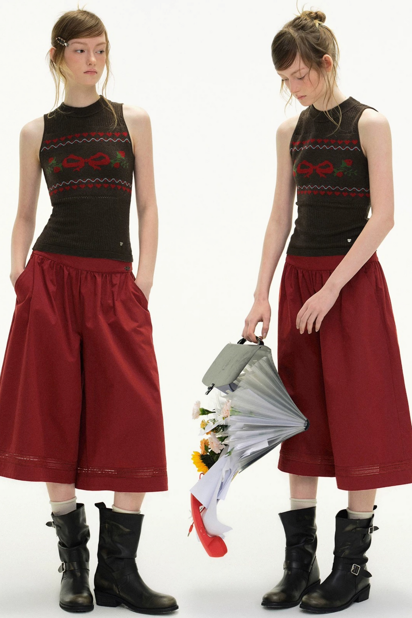 Glazed Sea Island Cropped Pants