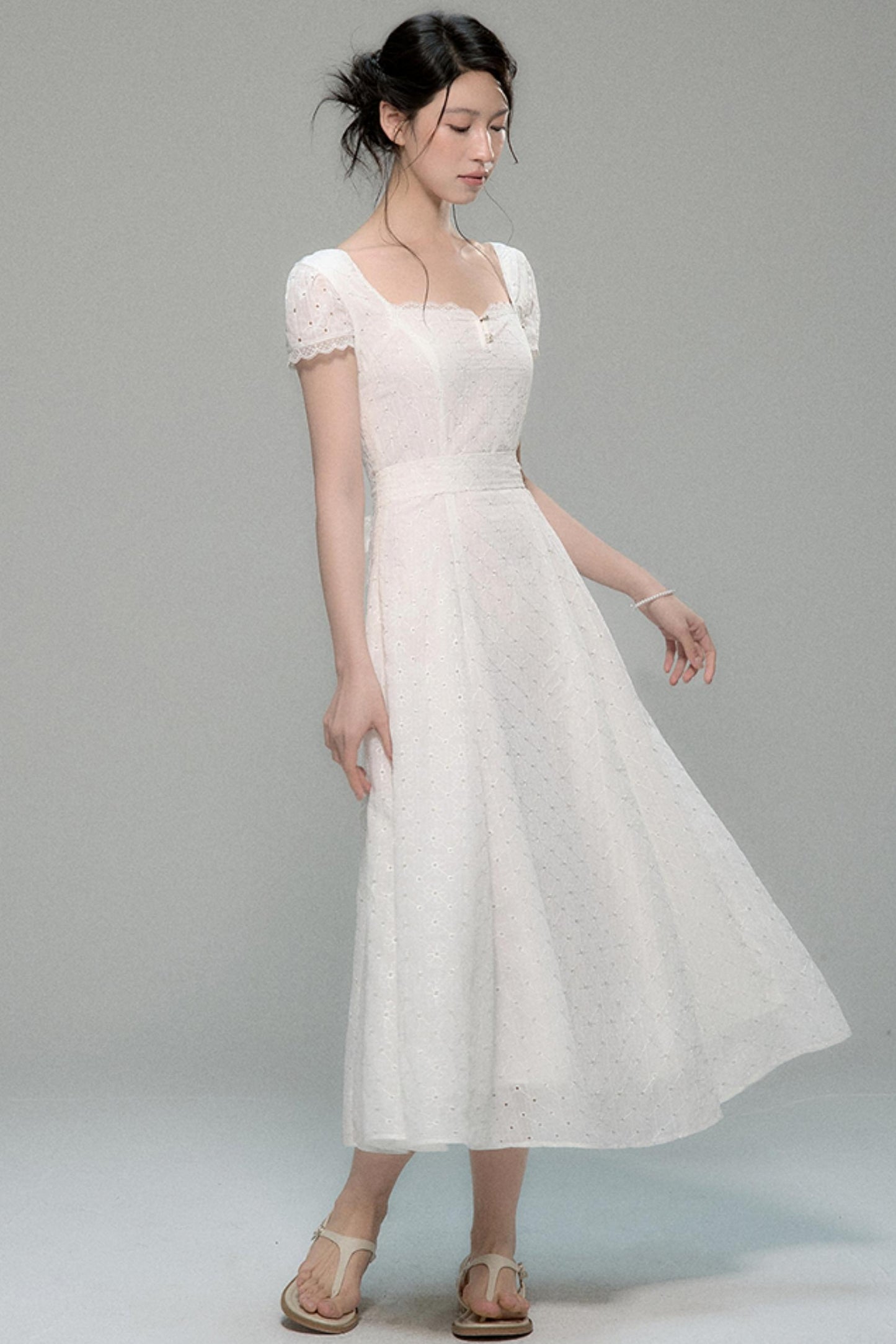 Elegance White Dress