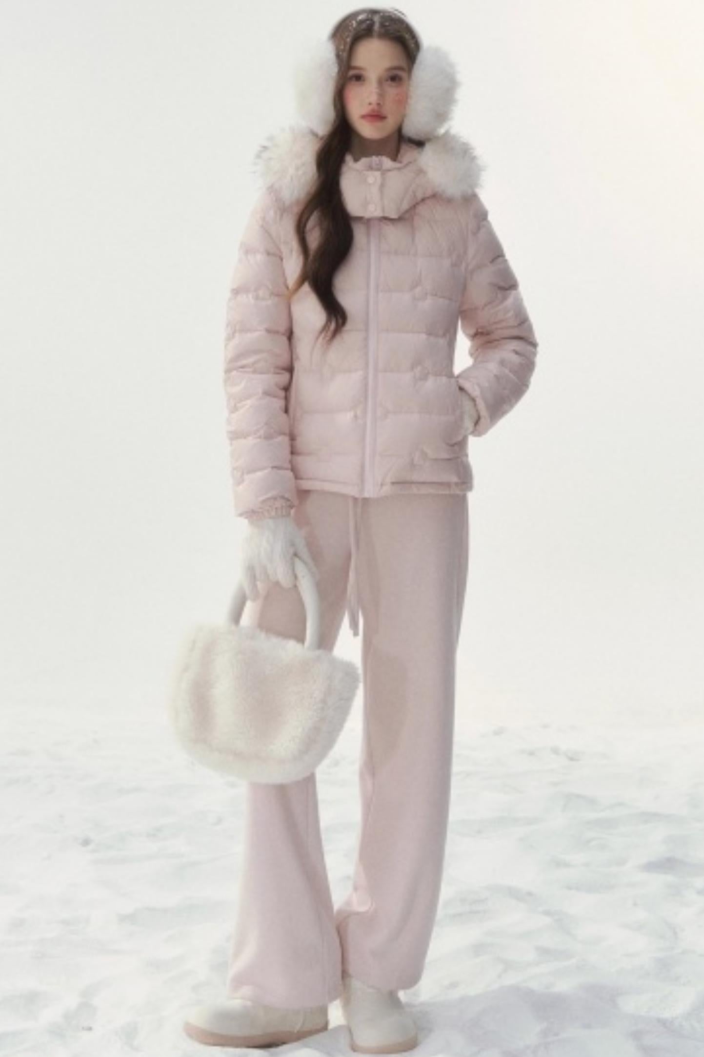 Embossed Sweet Dreams Quilted Jacket