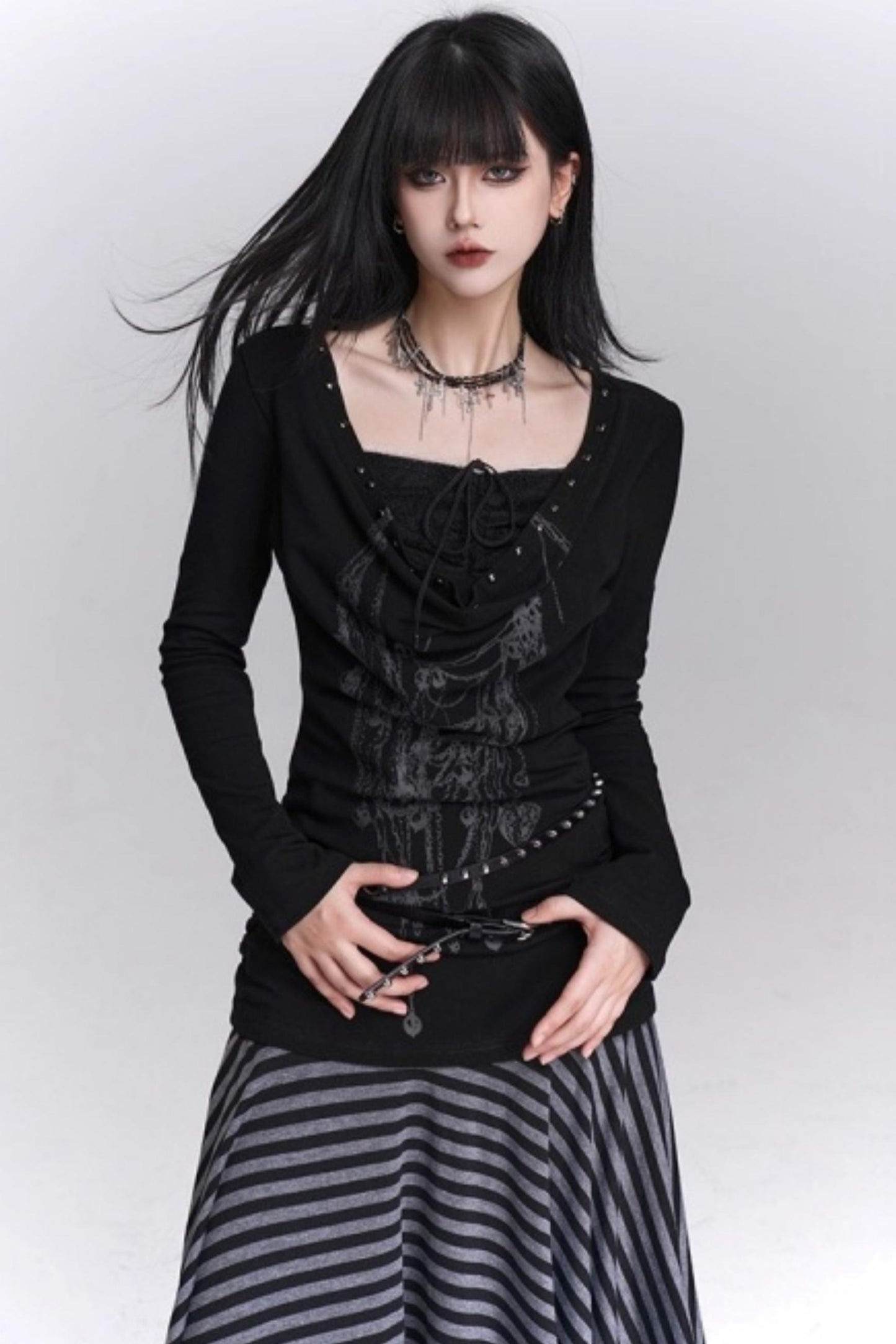 American Fake Two-Piece T-shirt