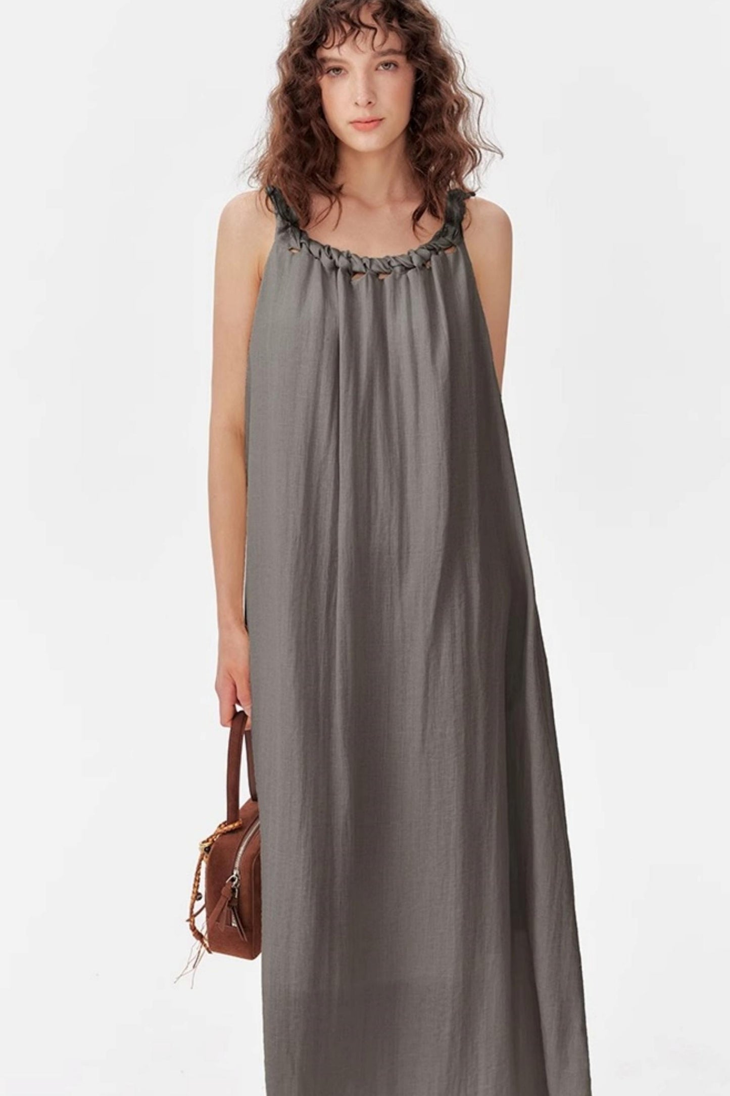 White M?bius Knot Dress