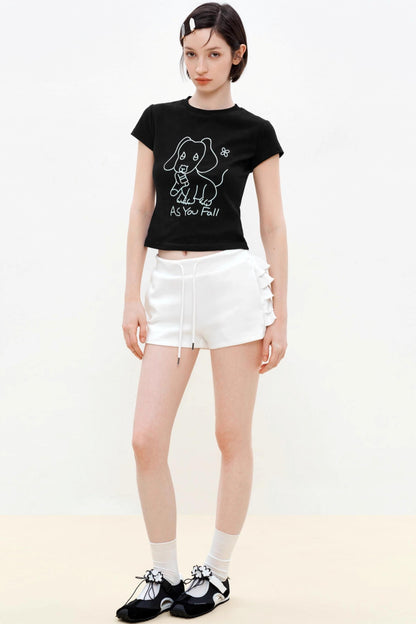 Summer Dog Slim Fit Tee