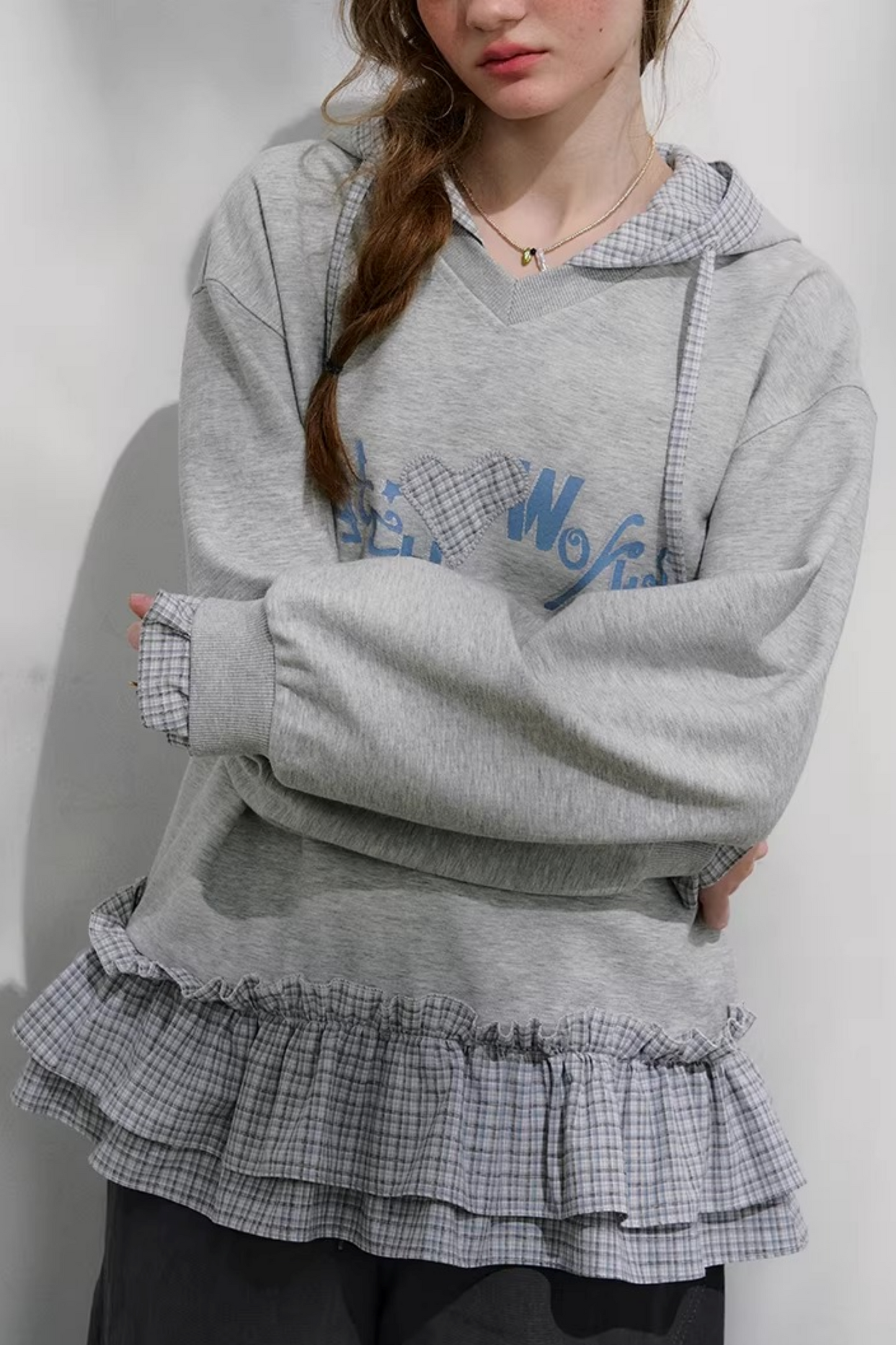 Childlike Stickers Hooded Sweatshirt