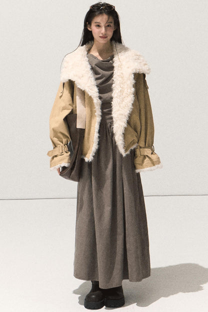 The Moon Swing Collar Dress