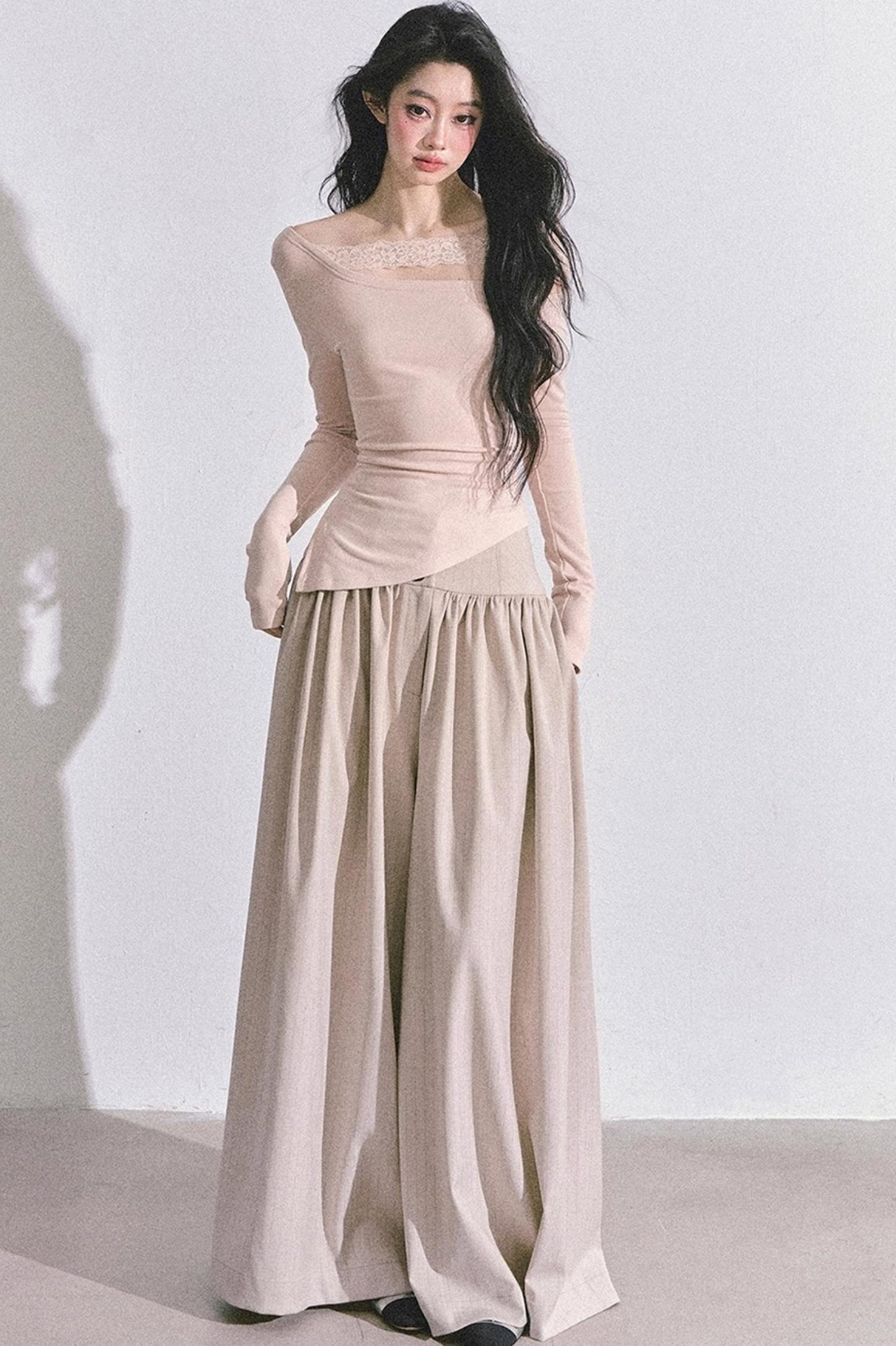 Barbaric Lace Off-the-Shoulder Top