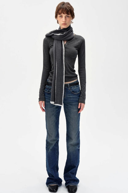 Slimming Simple Solid Color Shirt