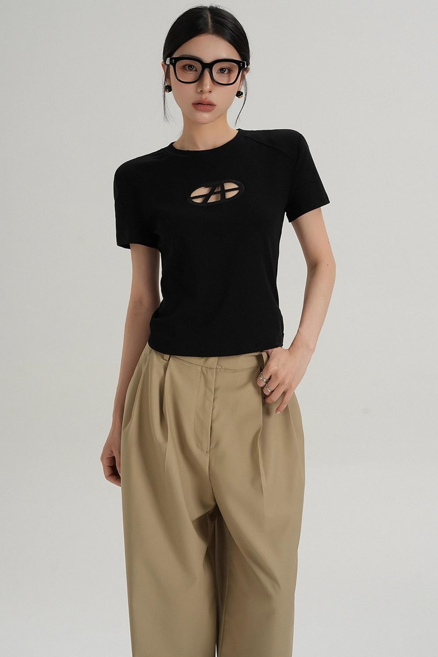 High-Waist T-Shirt
