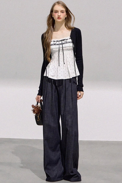 French Polka Dot Top Set-Up