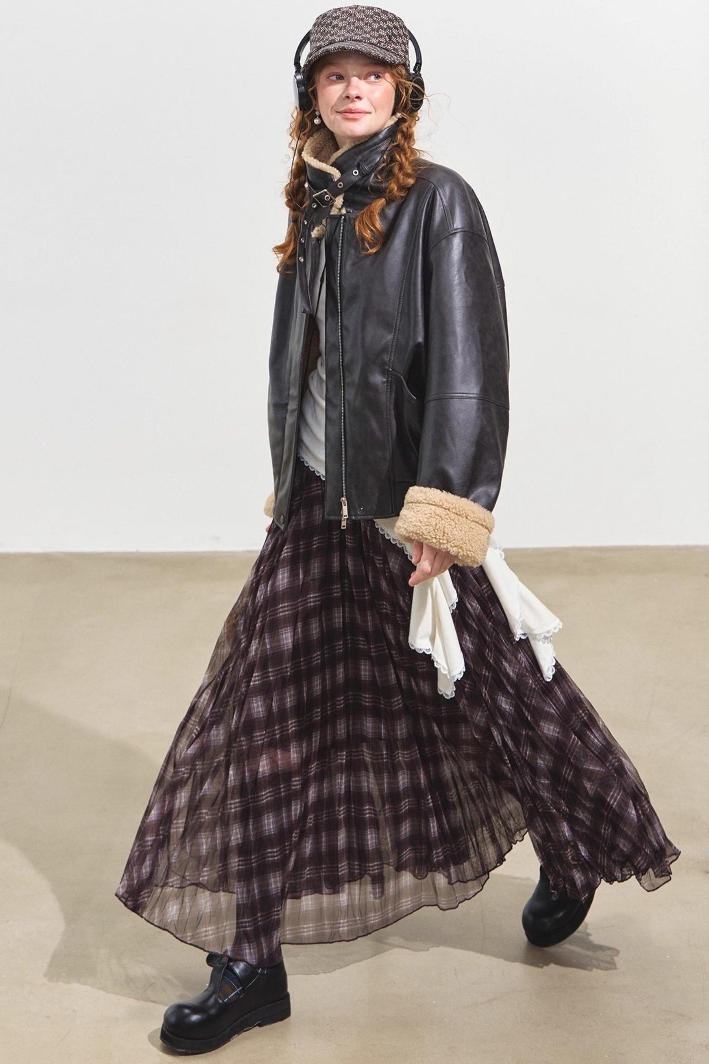 Lambwool Motorcycle Jacket