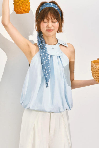 Summer Crinkle Tank Top