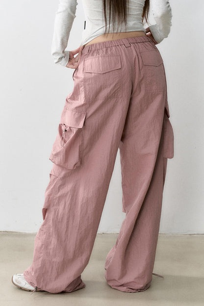 Large Pocket Loose Fit Cargo Pants