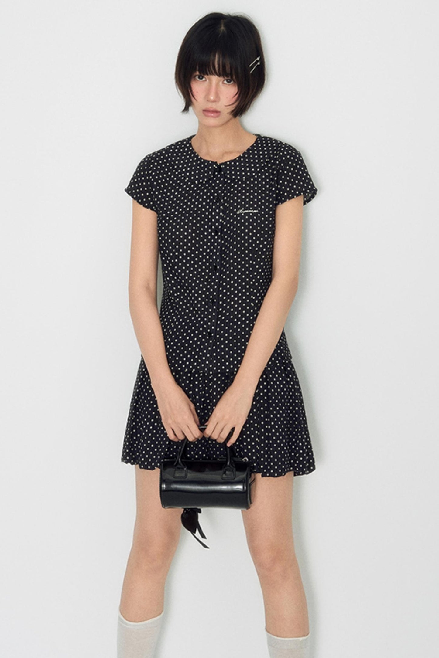 Nap Doll Collar Shirt Set-Up