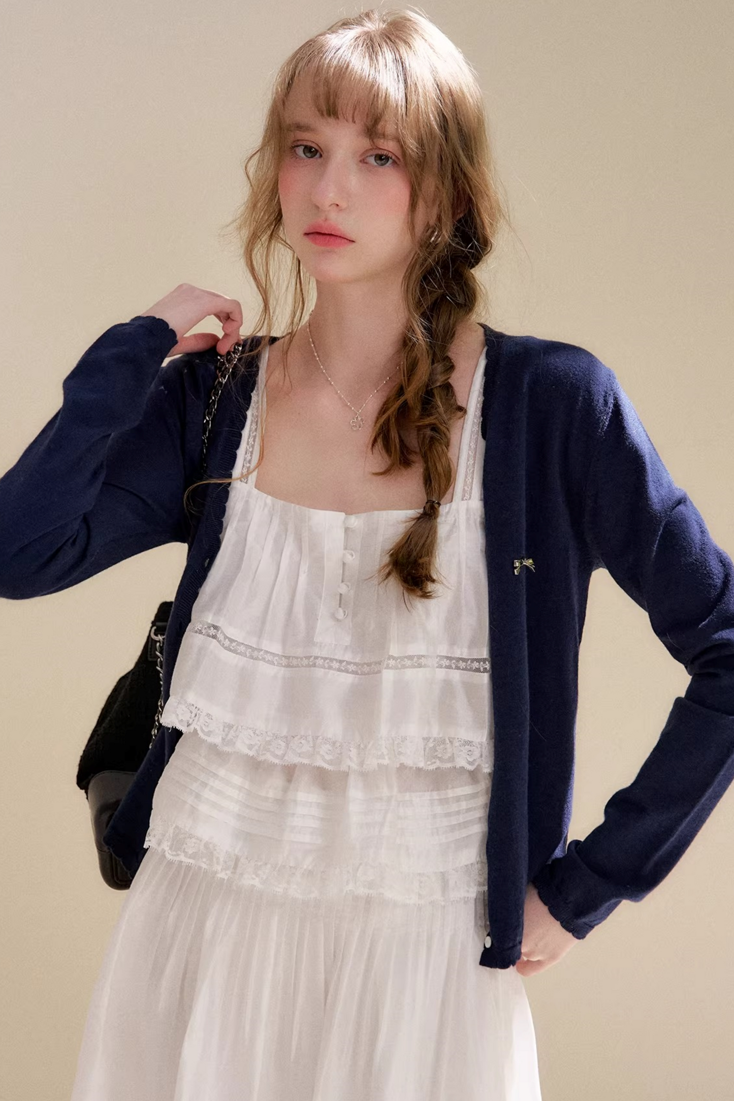 Geek Chic Wool Lace Cardigan