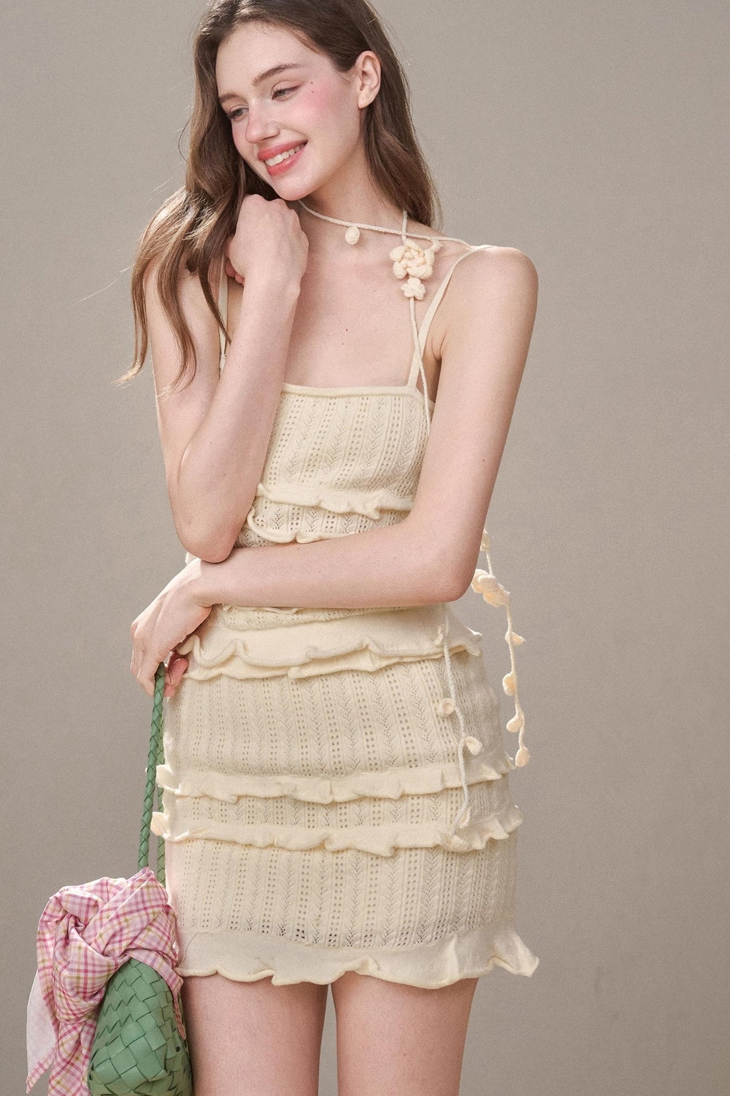 Sweet Lace Knit Set-Up