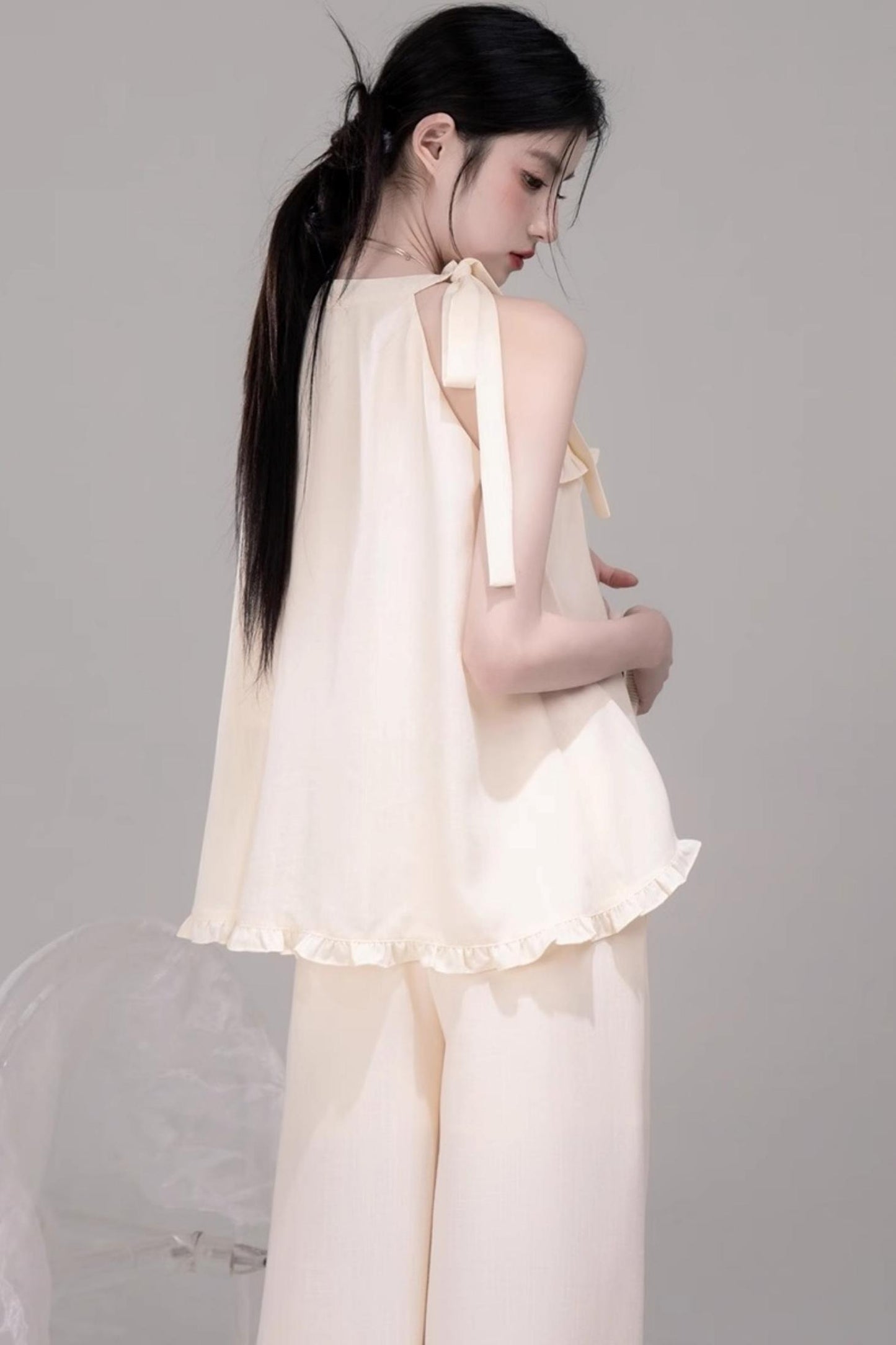 Chill Apricot Ruffle Set-Up