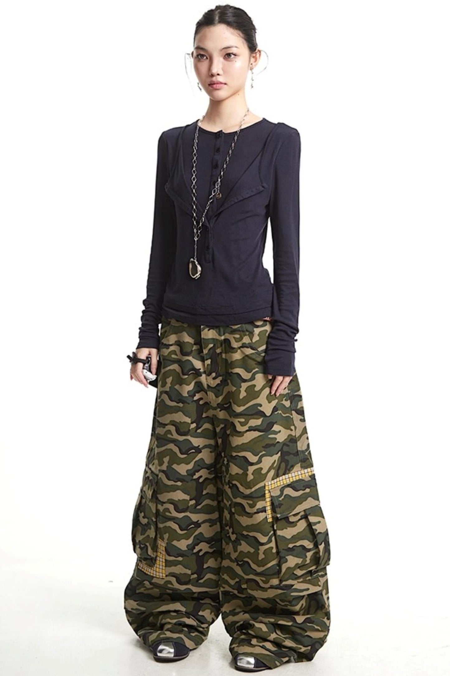 Vintage Buttoned Sweater