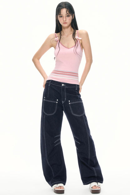 Striped Knit Camisole