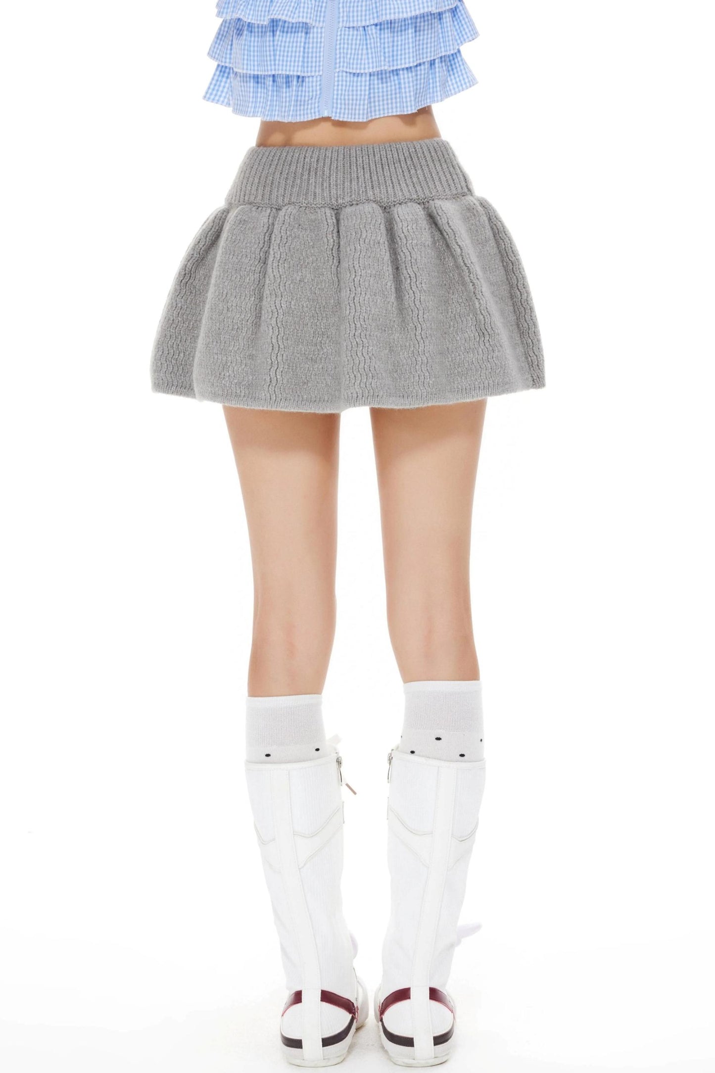 High-Waisted Puffy Skirt