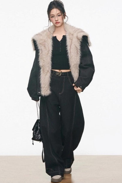 Wool Cargo Scimitar Pants Jacket Set-Up