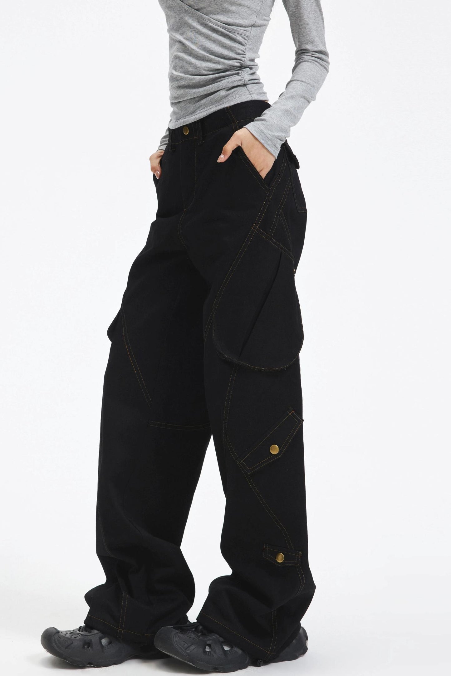 Versatile Casual Wide-Leg Pants