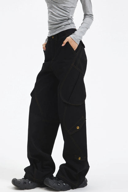 Versatile Casual Wide-Leg Pants