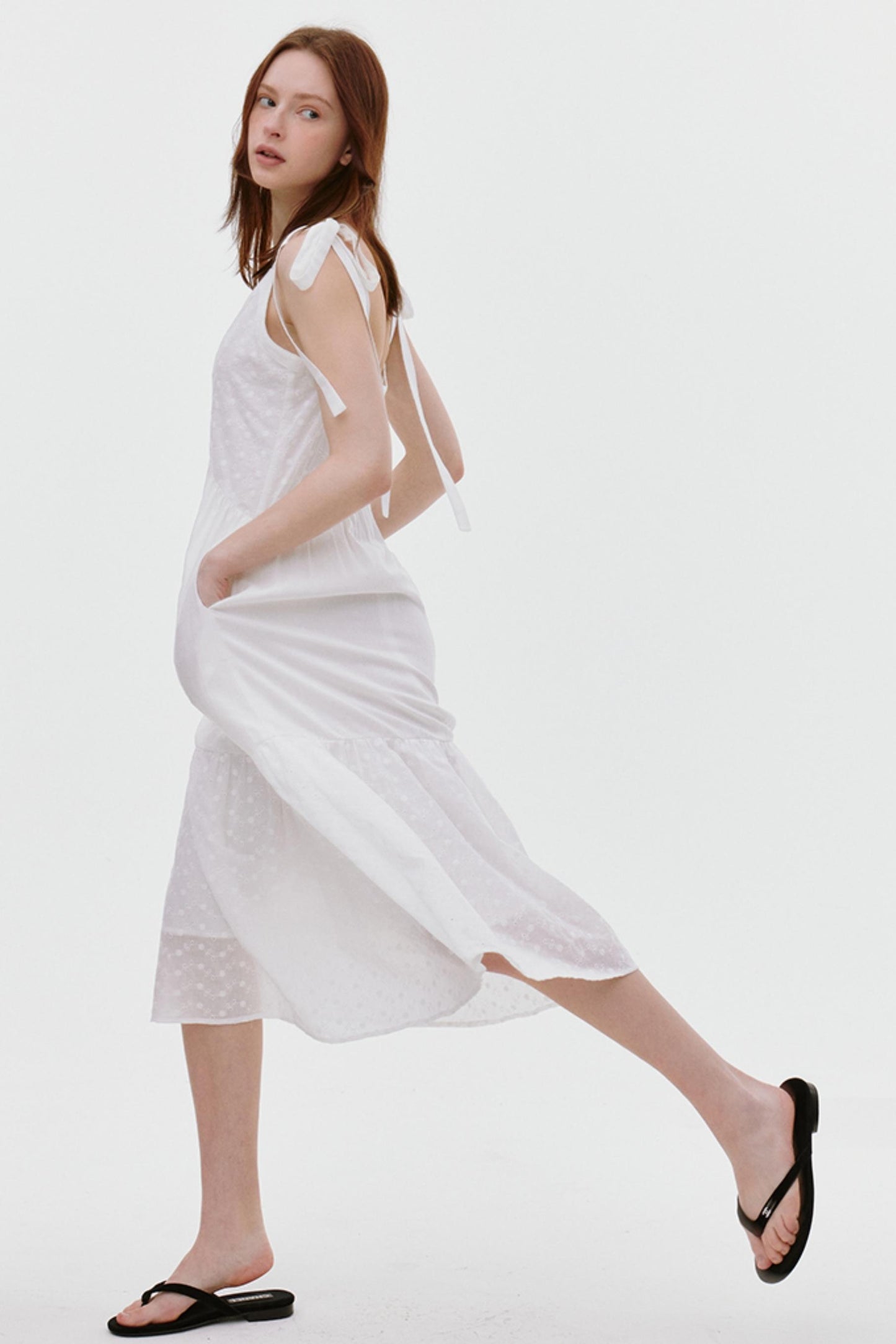 Elegant Summer Tie Dress