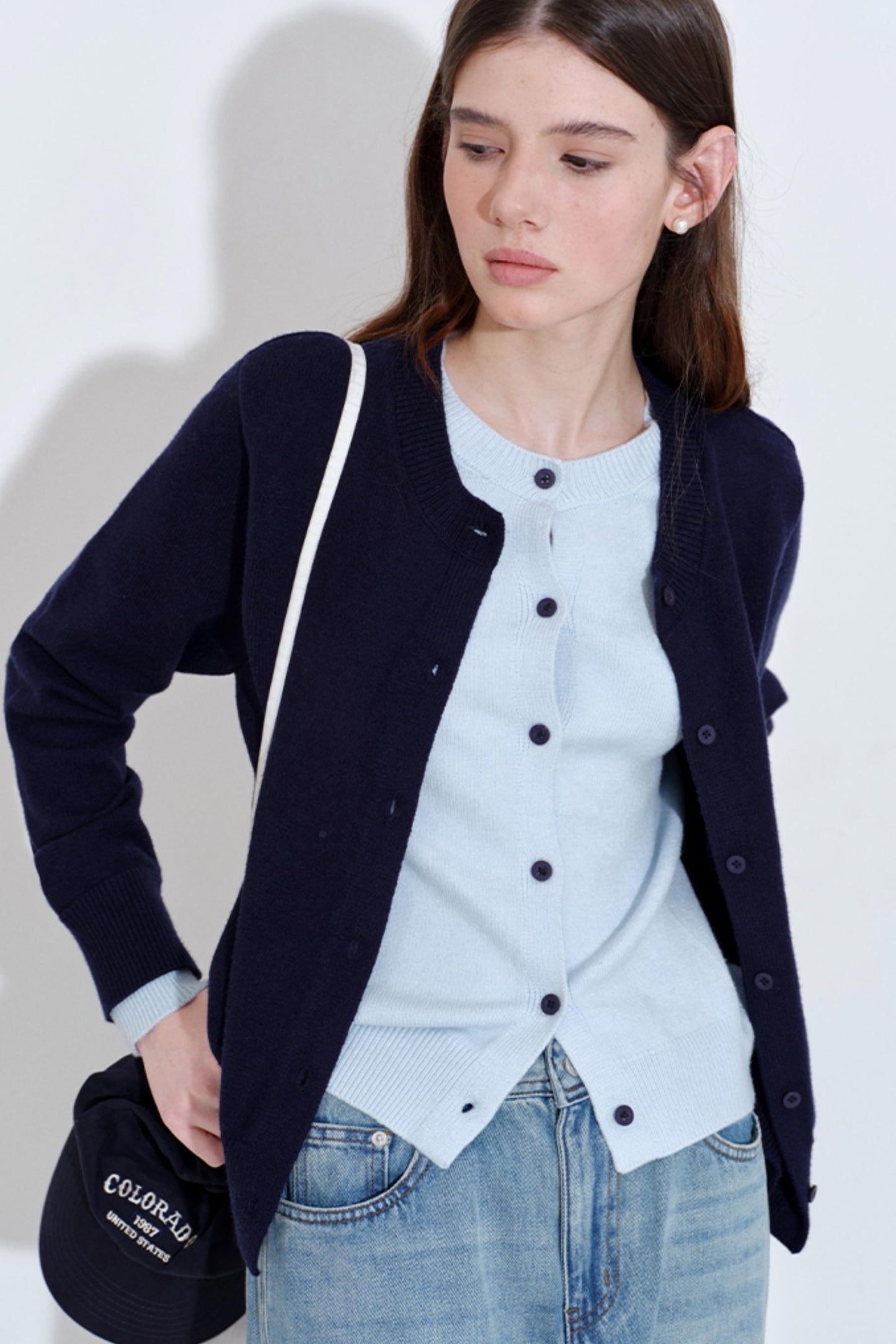 Sweet Layered Fake Two Piece Knitted Top