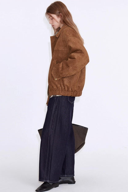 Misty Suede Feel Jacket