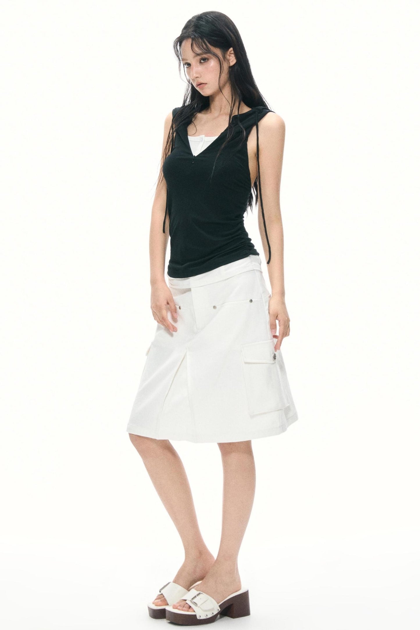 Color-Block Half-Zip Hoodie