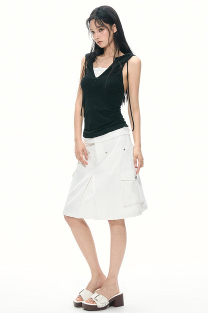 Color-Block Half-Zip Hoodie