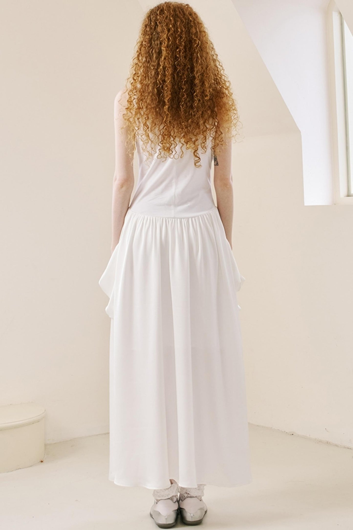 Swallow Embroidered Summer Dress