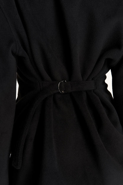 Hourglass Waist Woolen Jacket