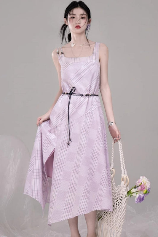 Asymmetrical Draped Dress