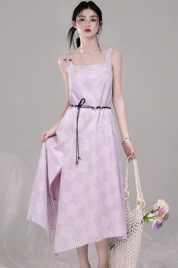 Asymmetrical Draped Dress