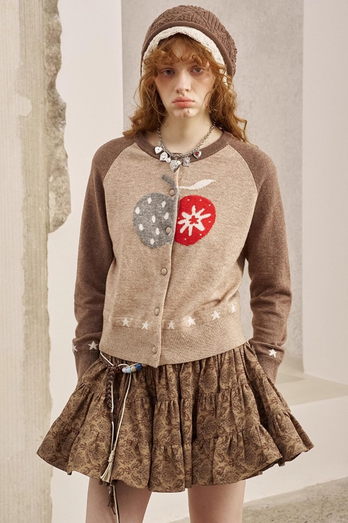 Jupe gonflée vintage Wave