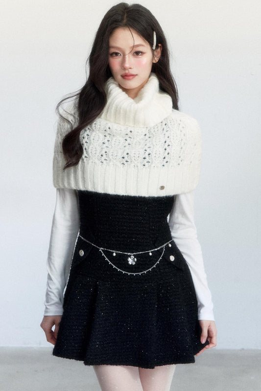 Moonlight Hollow-Out Shawl