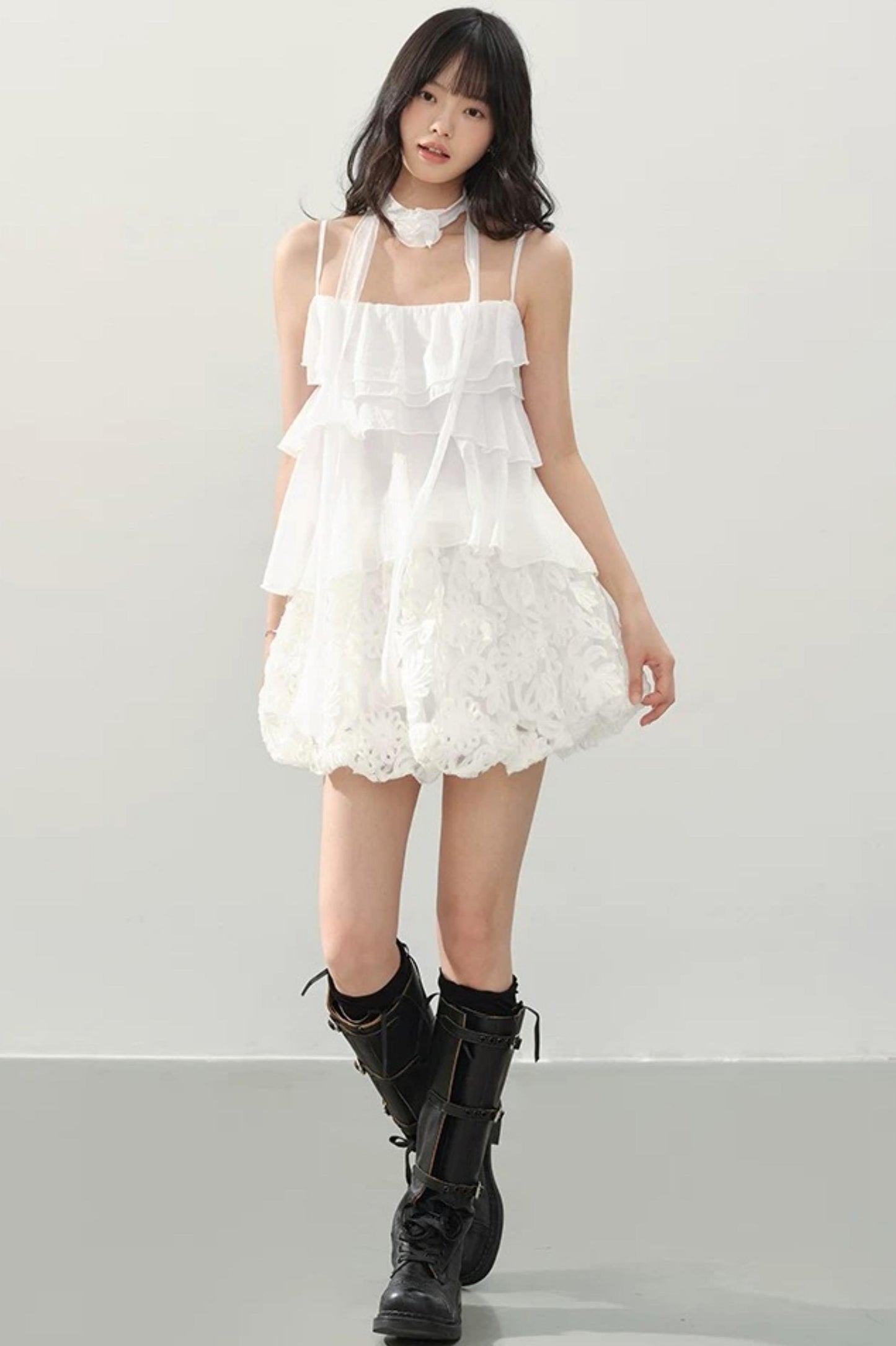 Floral Whisper A-Line Skirt