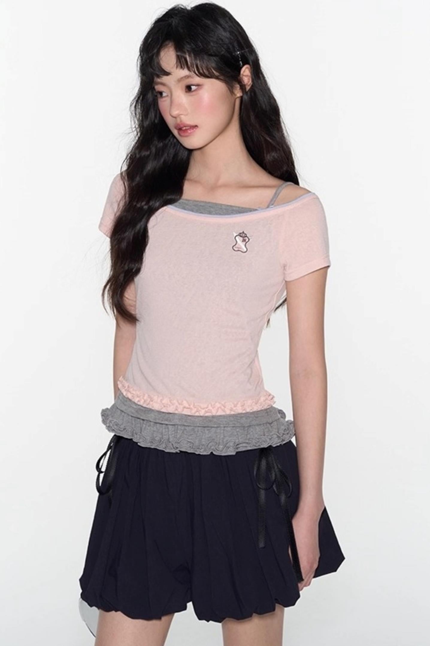 Bloomers Skirts Elastic Tie Bud Shorts Skirt