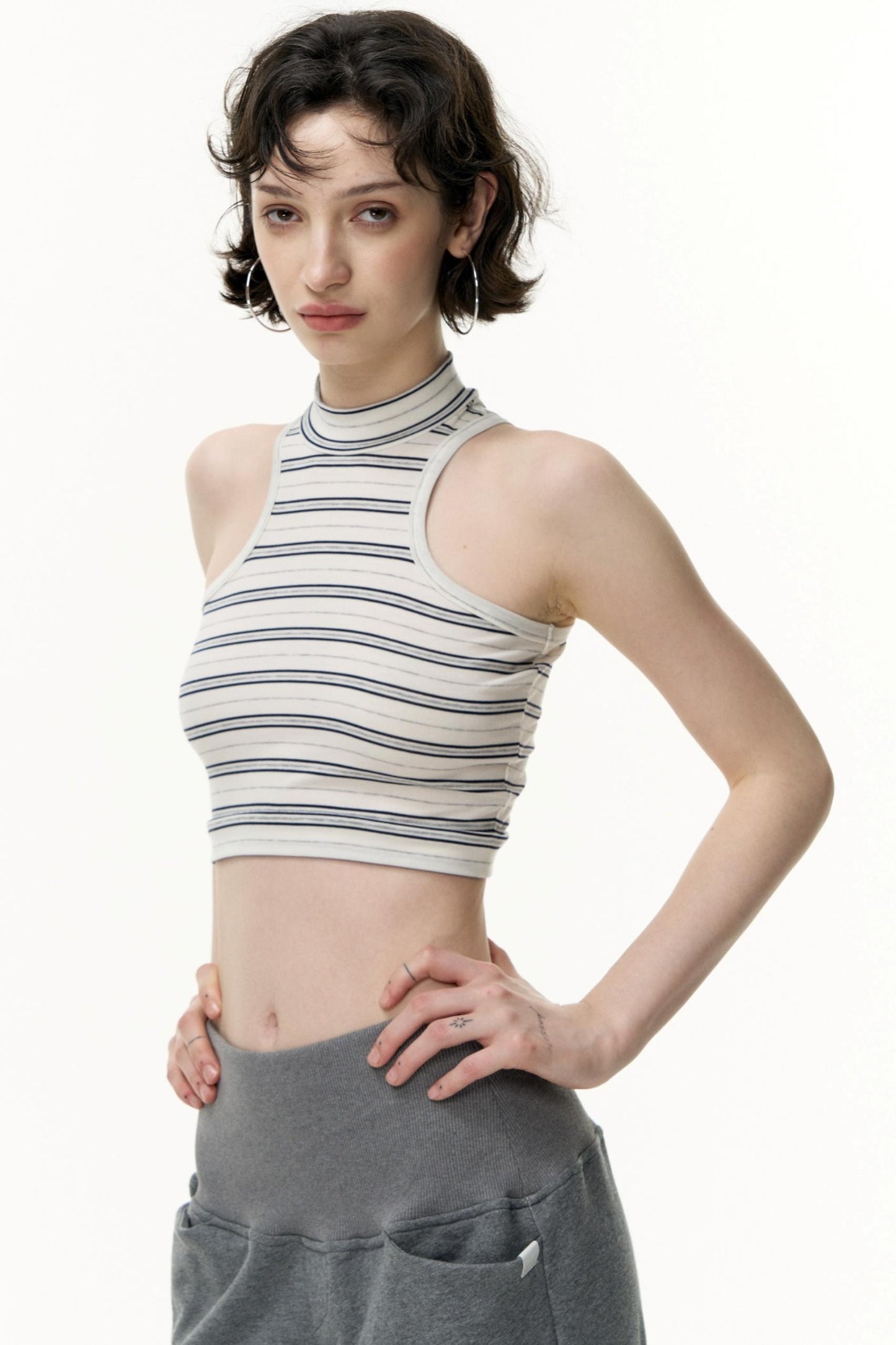 Layered Hooded Sweatshirt Set-Up