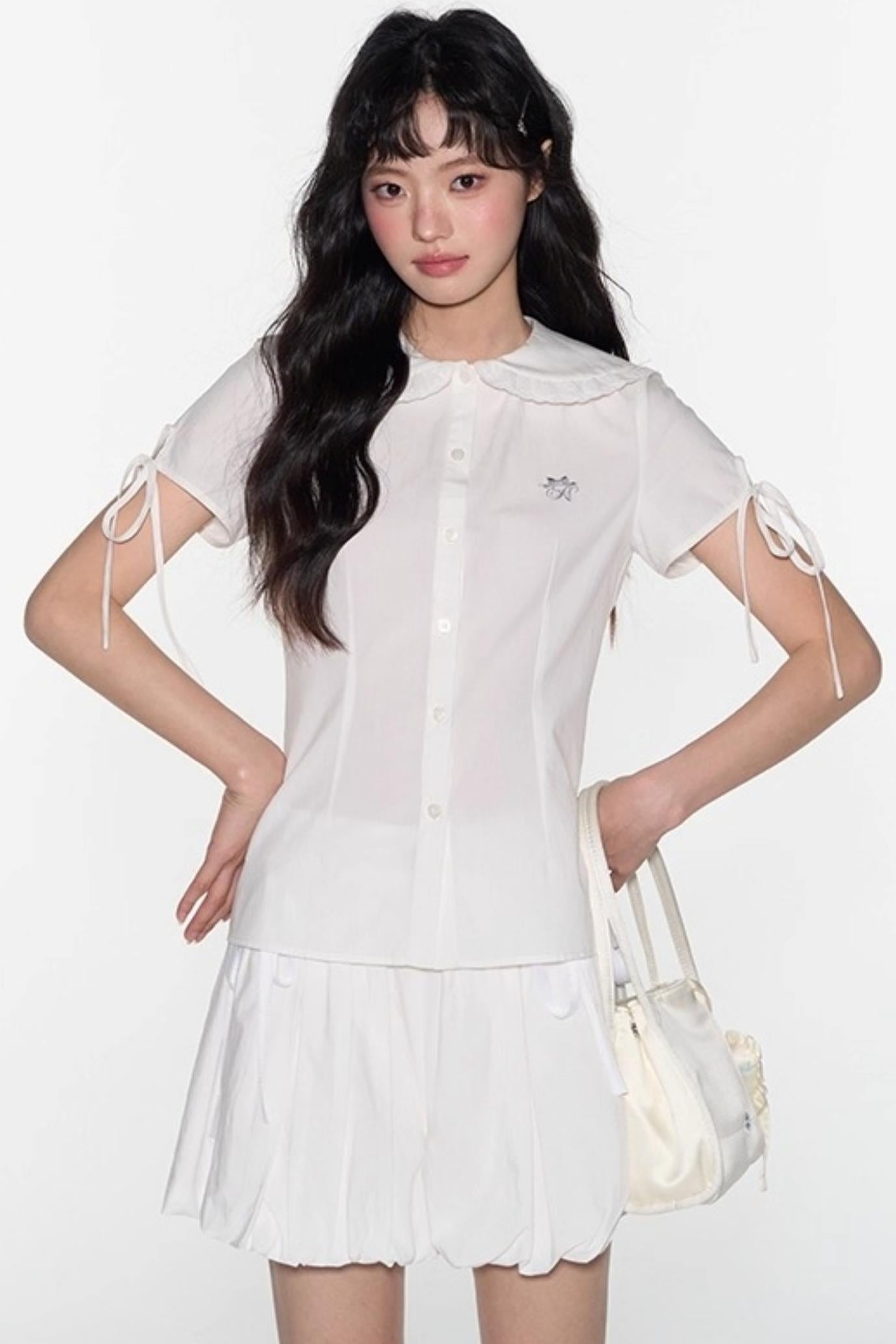 Bloomers Skirts Elastic Tie Bud Shorts Skirt