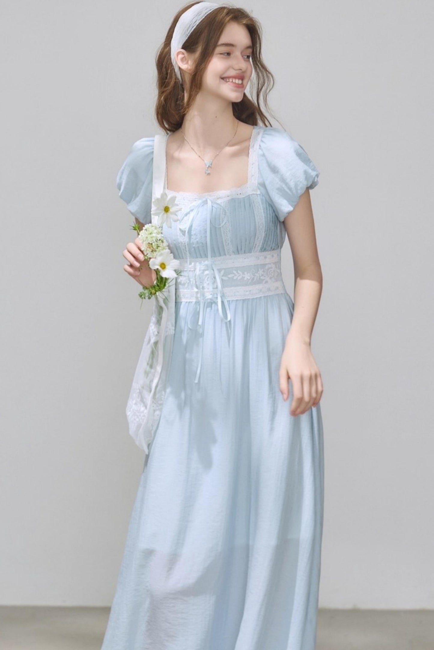 Patchwork A-Line Dress