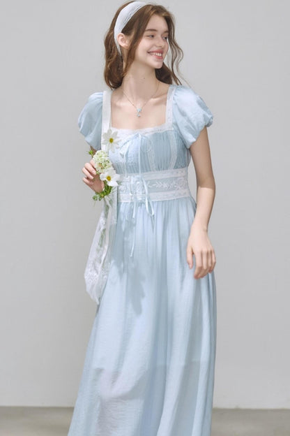 Patchwork A-Line Dress